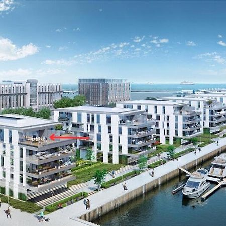 Apartament Faltom 26 Yacht Park Z Tarasem グディニャ エクステリア 写真