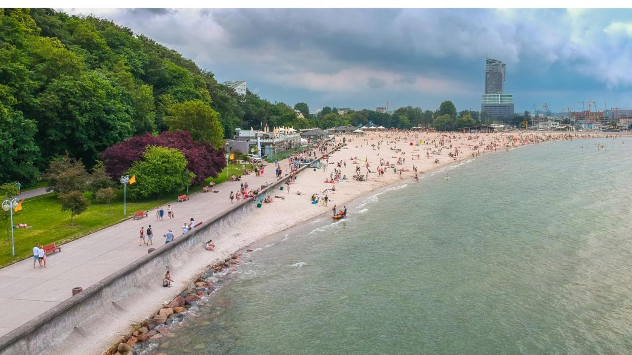 Apartament Faltom 26 Yacht Park Z Tarasem グディニャ エクステリア 写真