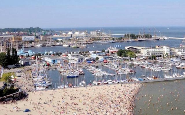 Apartament Faltom 26 Yacht Park Z Tarasem グディニャ エクステリア 写真