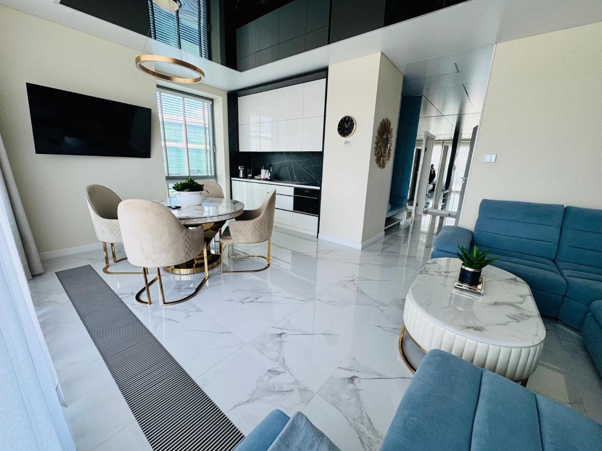 Apartament Faltom 26 Yacht Park Z Tarasem グディニャ エクステリア 写真